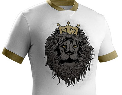 Reino Vivo T-shirt | Vector Lion drawing