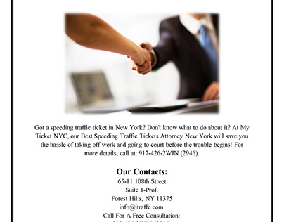 Vehicle Traffic Violation Lawyer In NY