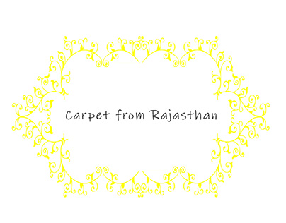 Carpet from Rajasthan