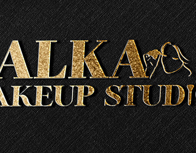 Alka makeup studio Logo.....