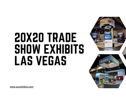 20x20 Custom Trade Show Exhibits Lad Vegas