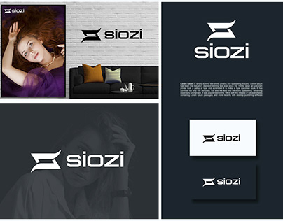 Siozi S letter mark logo design. S fashion boutique