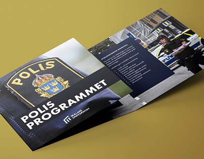 Folder for the Swedish Police Education Program