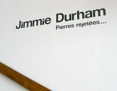 Exposition Jimmie Durham au MAM