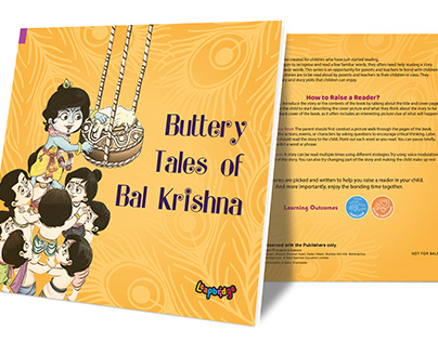 "Buttery tales of bal Krishna" for Navneet publications