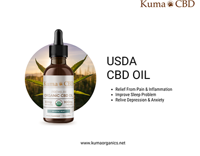 USDA organic Oil Available on Kuma Organics.