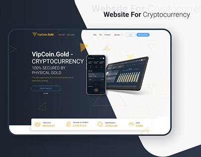 CRYPTOCURRENCY Landing Page
