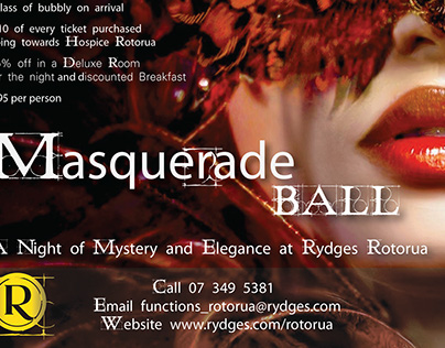 Rydges Rotorua     Masquerade Ball 