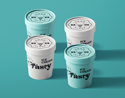 Tasty Shop _Ice Cream Shop_ Logo & Branding