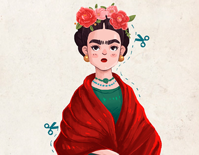 Frida Kahlo Paper Doll