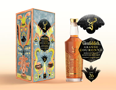 Packaging Design for Glenfiddich's Grand Couronne