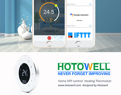 Home App Control Smart Thermostat for Heating system
