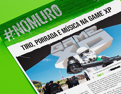 Jornal #NoMuro | Redesign de Diagramação