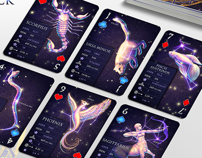 Star Stack - Astronomy themed playing cards