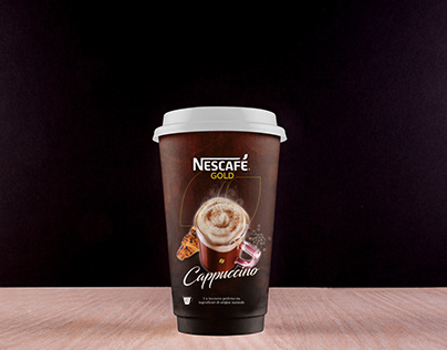 Nescafé Gold Cappuccino - Packaging Label