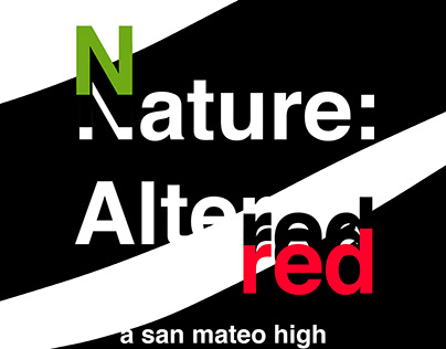 2018 Nature: Altered Art Show Poster