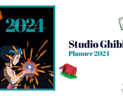 Planner 2024 - Studio Ghibli