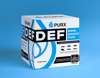 diesel exhausting fluid packaging design