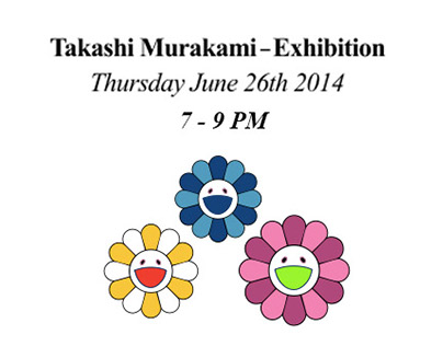 Takashi Murakami Exhibition Flyer