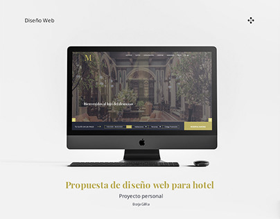 Diseño web para hotel / Hotel web design