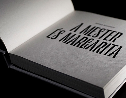 A Mester és Margarita · Könyvtervezés