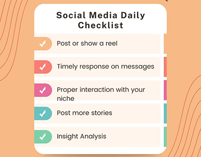Social Media Daily Checklist