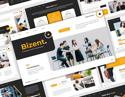 Bizent - Company Profile PowerPoint Template