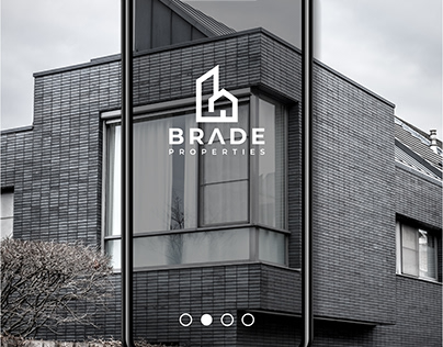 B + Home Logo Concept For Brade Properties.