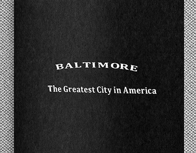 rso196, Baltimore, the greatest city in America (book)