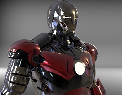 Iron man black and red version