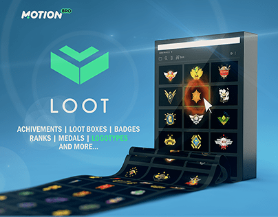 LOOT | Logo, Achivements, Badges, Awards, Medals