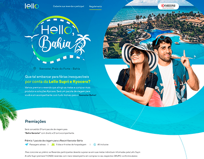 Lello - Hello, Bahia - UI/UX Web