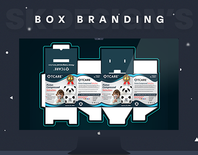 Box Branding & Packaging Design "TCARE"