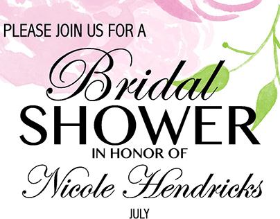 Bridal Invite