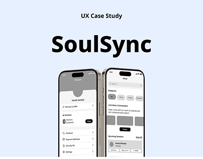 UX Case Study on Therapy Consultation App