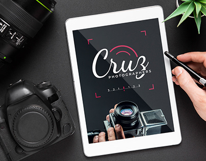 Curz Photographers Logo & Branding design | DesignoFly