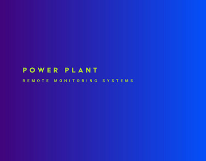 Remote Monitoring Systems for Power Plants - UX problem