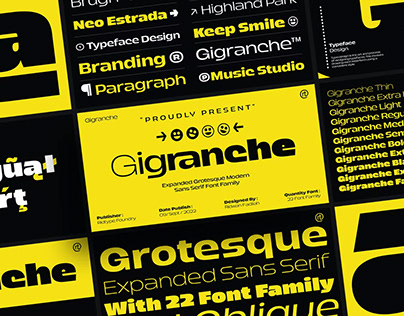 Gigranche Font Family