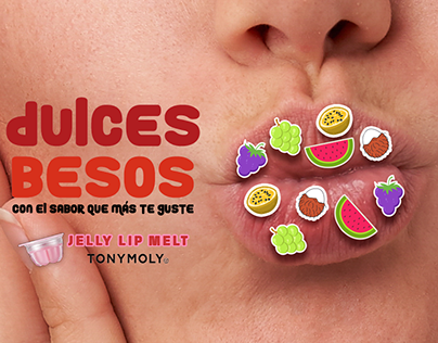 Campaña publicitaria Tony Molly "Jelly Lip Melt"