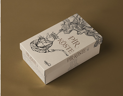 packaging design for pipes made of meerschaum