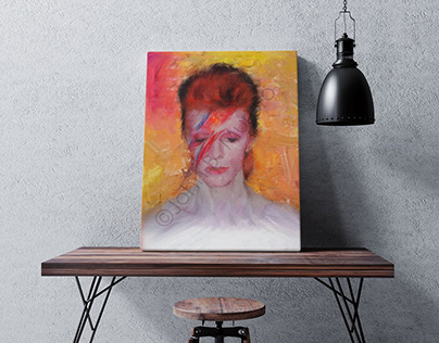 David Bowie Digital Painting