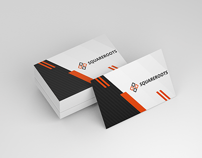 SquareRoots Business Card Design