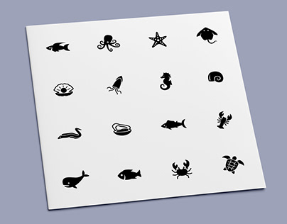 Sea Animal Icons
