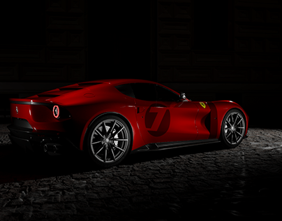 Ferrari Omologata CGI