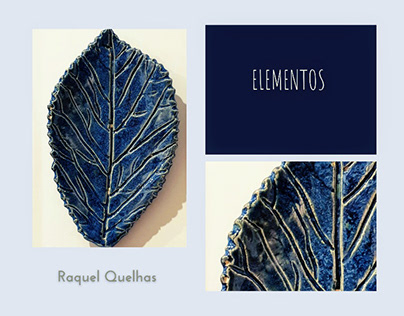 "Blue leaf" - coleção Elementos