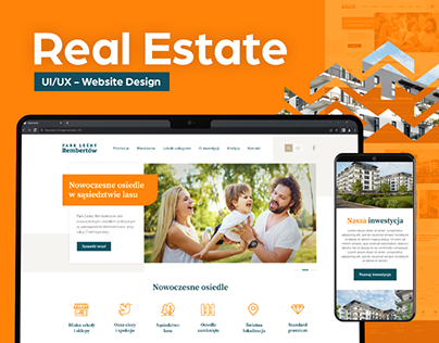 Real Estate - Website Design UX/UI