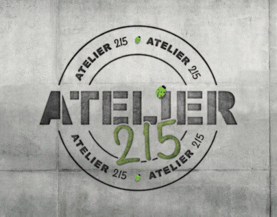 Création du logo ATELIER 215