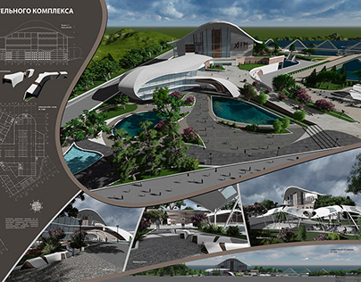 Design of sports and recreation complex.