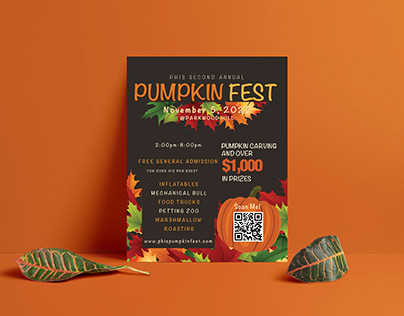 (2022-23) Parkwood Hill Pumpkin Fest Flier/Poster