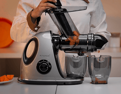Cold Press Juicer Machine Tutorial Video Sample